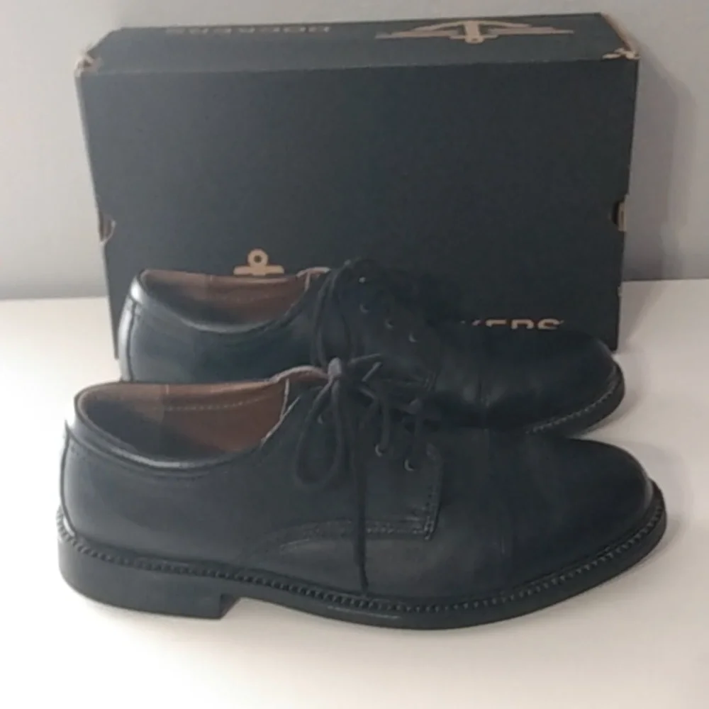 Dockers Gordon Men’s Black Leather Oxford Dress‎ Shoes Size 13